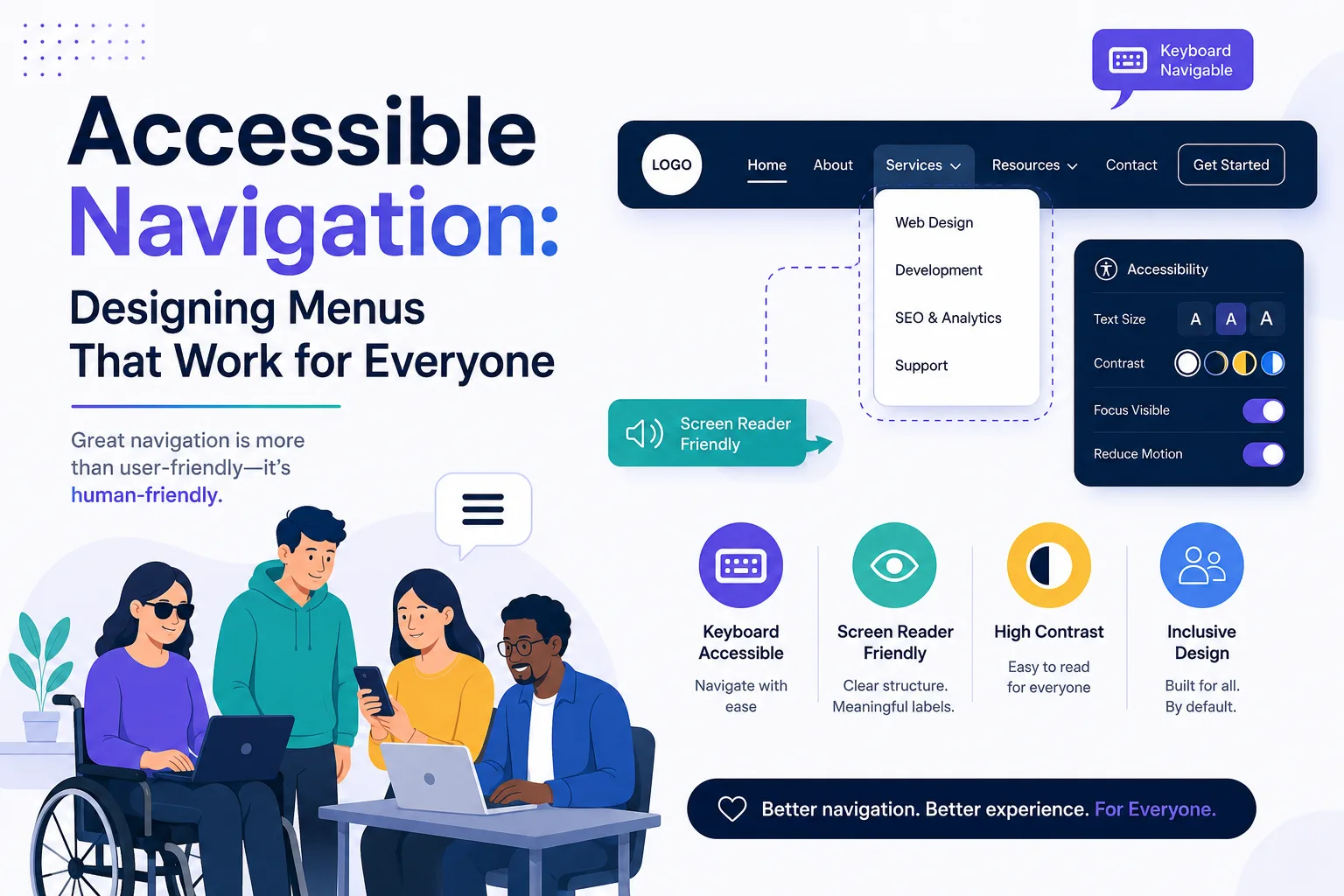 Accessible Navigation: Designing Menus That Work for Everyone